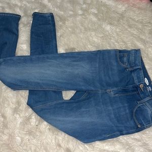 Old navy rockstar super skinny blue jeans size 2 worn once